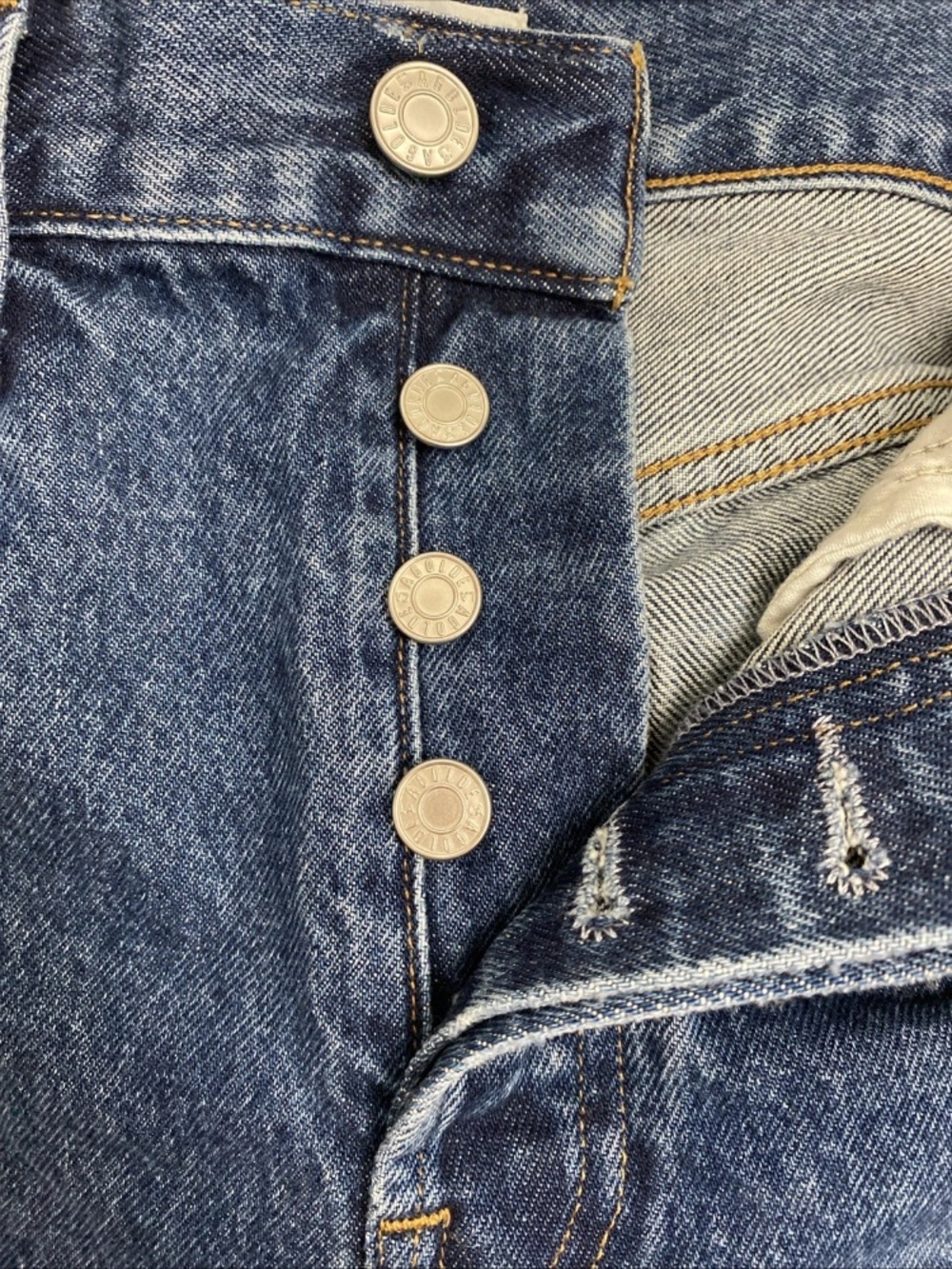 NWT! AGOLDE Parker Long Denim Jean Shorts Sz 27 Enamour Wash 4” Inseam Loose Fit - Picture 10 of 15